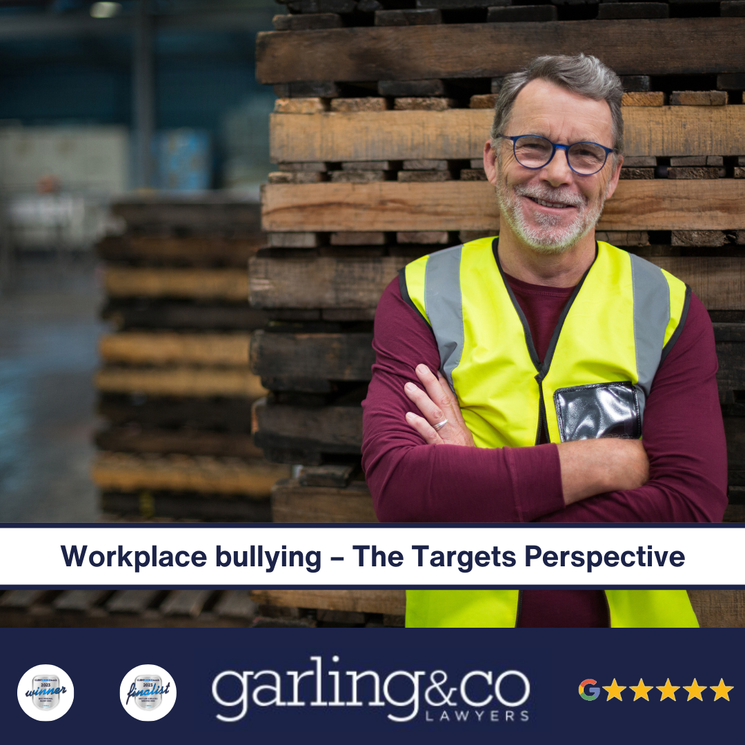 garling and co award winning personal injury lawyers man bullied at work